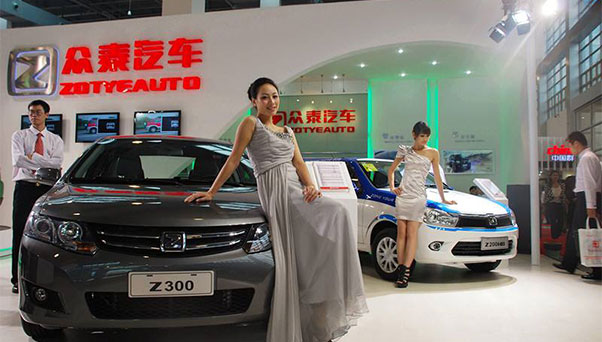 意飛遜上海展臺搭建公司與汽車知名品牌眾泰汽車