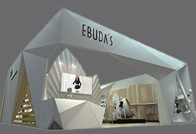 EBUDA'S深圳內衣展展臺設計效果圖
