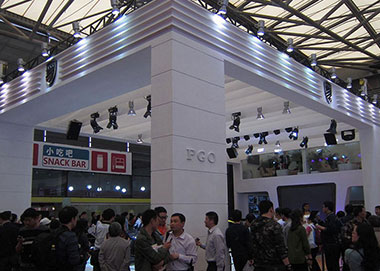上海車展展臺設(shè)計(jì)搭建,PGO汽車展位設(shè)計(jì)裝修