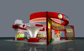食品展臺設(shè)計(jì),中糧集團(tuán)展位展臺設(shè)計(jì)