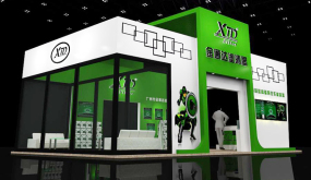 金通達濾清器汽配展臺設計方案2