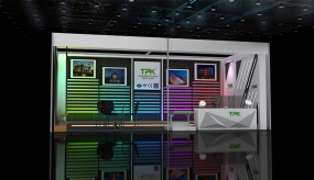 TPK國外迪拜燈飾展覽會18平展臺設計效果圖