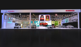 東風雪鐵龍汽車展臺設計效果圖