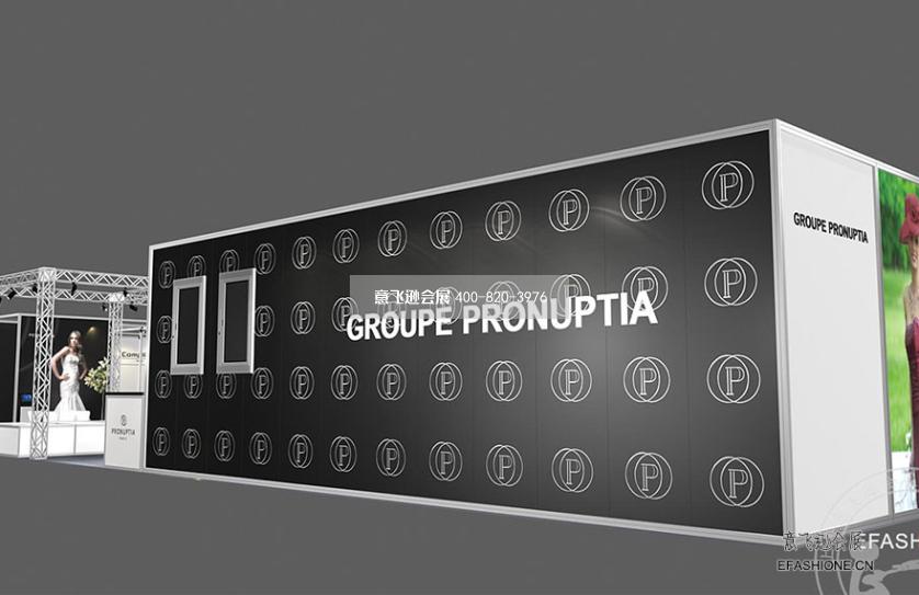 法國pronuptia展臺設計搭建,巴塞羅那婚紗展臺搭建
