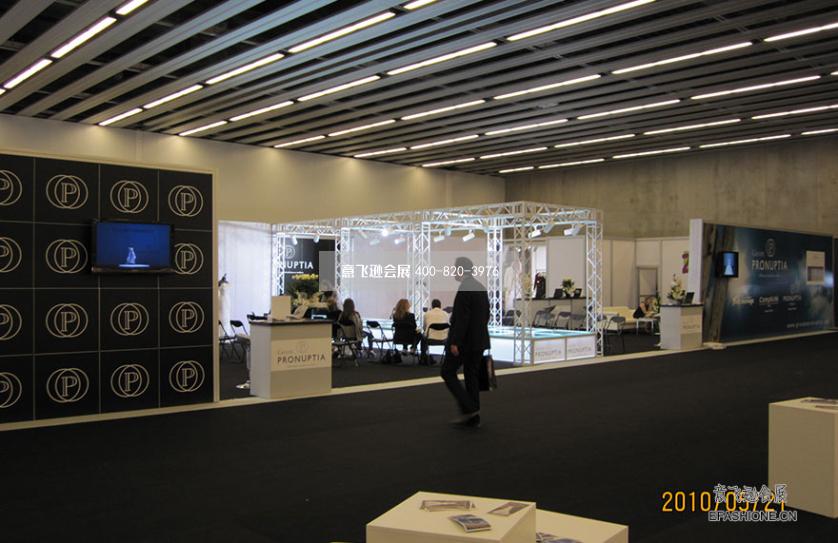 法國pronuptia展臺設計搭建,巴塞羅那婚紗展臺搭建