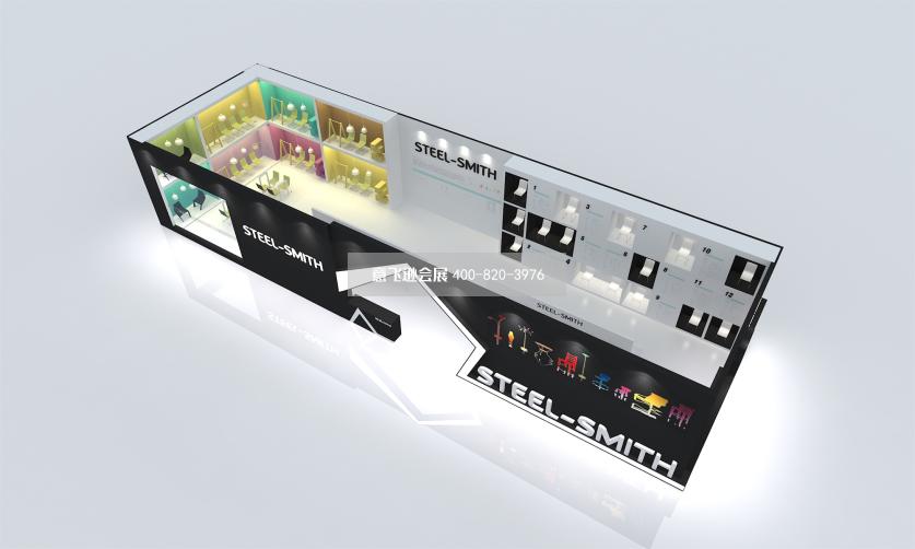上海家具展創意展臺設計效果圖