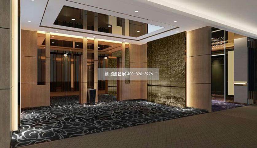 華美電梯創意展臺設計效果圖