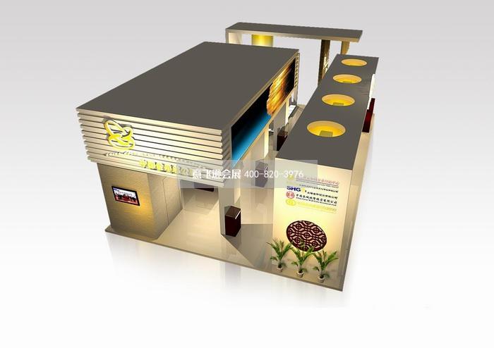 金幣總公司金融展臺設計效果圖