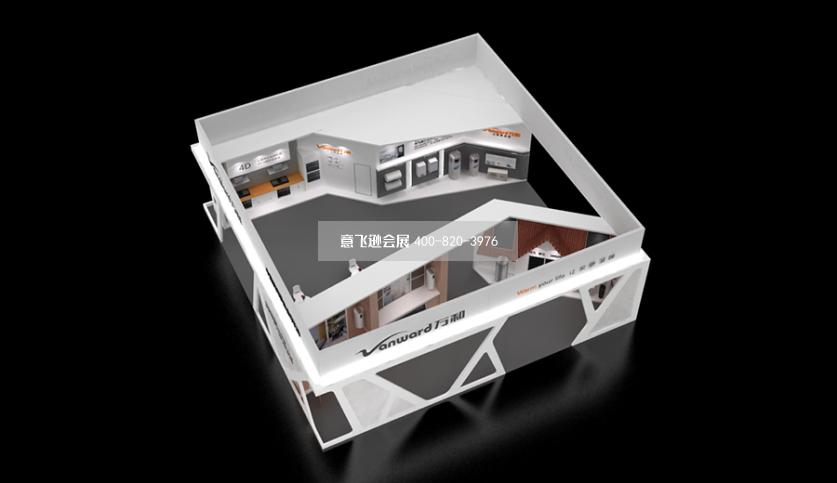 上海家電展廣東萬(wàn)和家電展臺(tái)設(shè)計(jì)效果圖