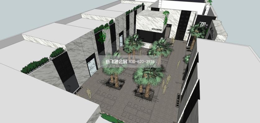 大型家具展臺設計,城市之窗家具展臺設計效果圖