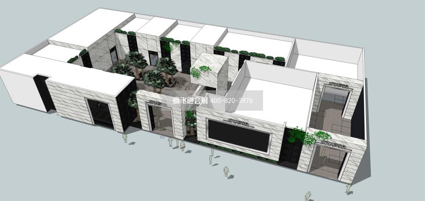 大型家具展臺設計,城市之窗家具展臺設計效果圖