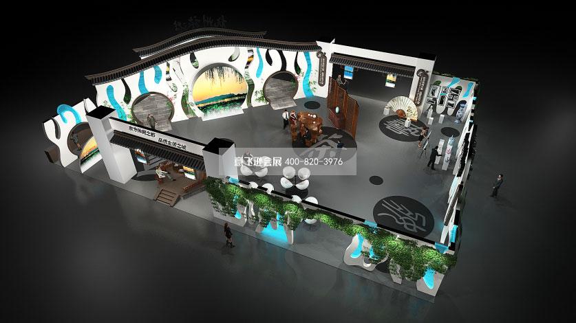 杭州旅游展展臺設(shè)計(jì),杭州展位杭州旅游展臺設(shè)計(jì)效果圖